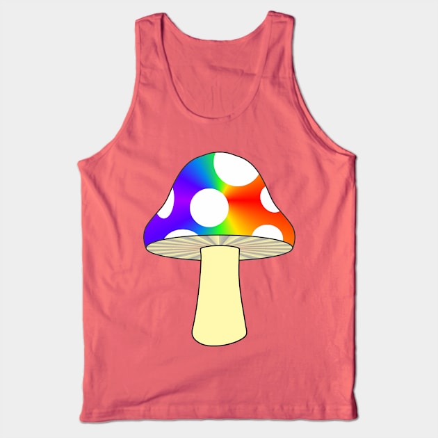 mushroom Tank Top by magamarcas